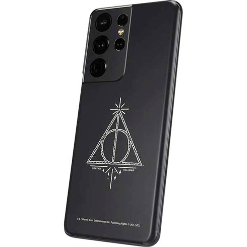 Wizarding Worlds Harry Potter Deathly Hallows Symbol Galaxy S21 Ultra 5G Skin